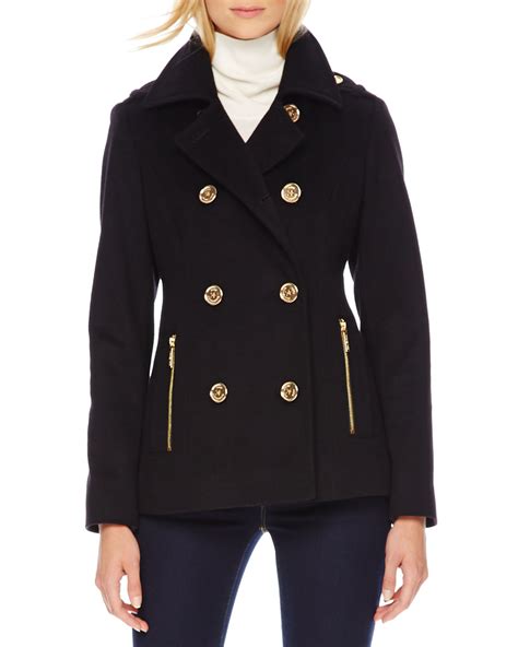 michael kors womens pea coat|Michael kors pea coats + FREE SHIPPING .